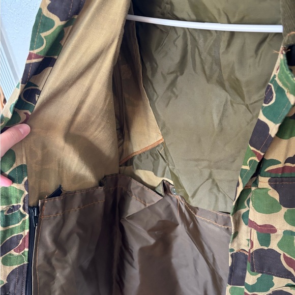 Vintage Camouflage Jacket with Corduroy Collar - Picture 4 of 9